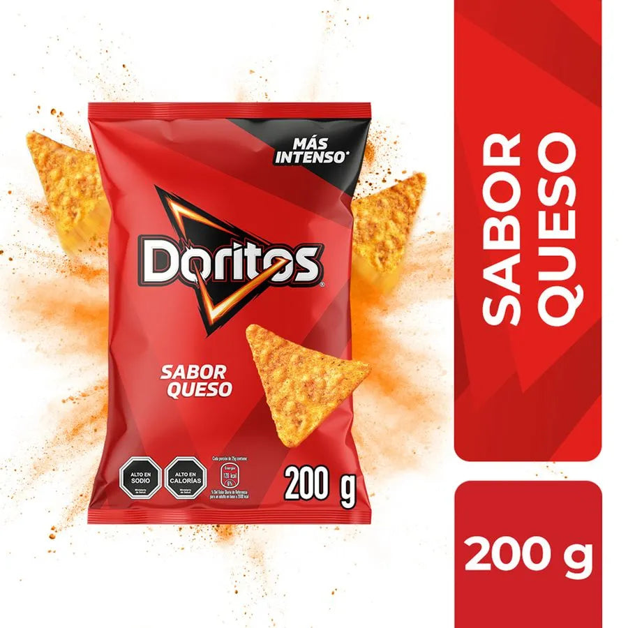 Bolsa de Doritos Sabor Queso 200 g